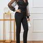 Pretty in Sheer Long Sleeve Jumpsuit